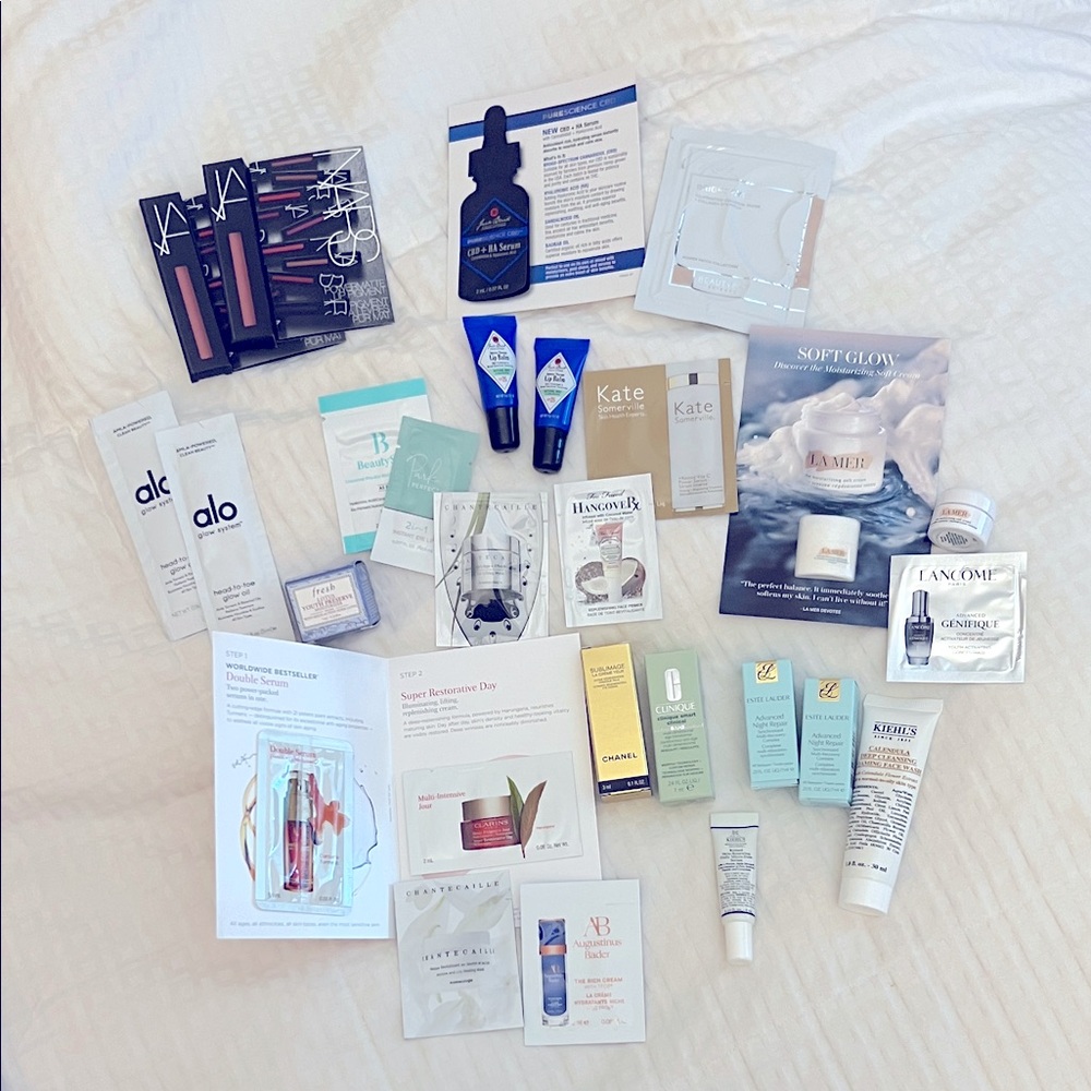 Assorted Luxury Skincare Samples - NWT